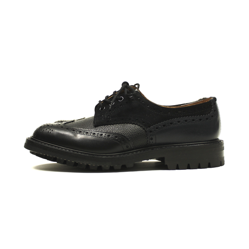Tricker's / Multi Tone Brogue Shoe / Blacks / Exclusive for NEPENTHES