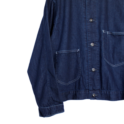Post O'Alls / Mechanic Blouse 2 - 8oz. Denim / Indigo Deep Wash