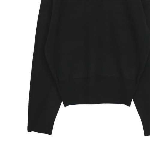 【OMAR AFRIDI】JANE SWEATER \"BLACK\" 46 OMAR AFRIDI JANE SWEATER BLACK 46