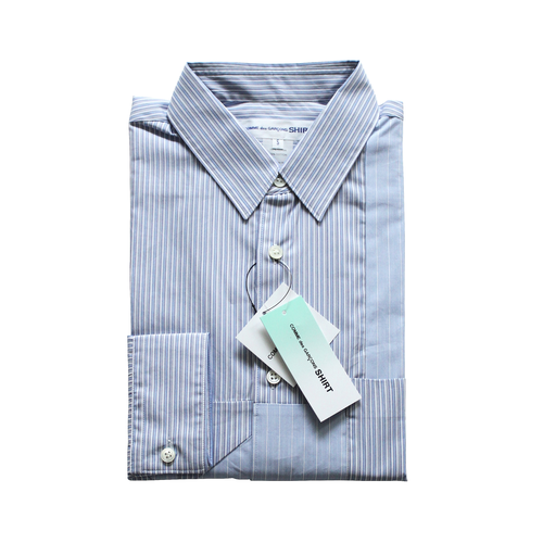 comme des garcons shirt patchwork