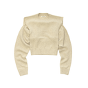 FUMIKA UCHIDA / 7G Yak Separate Back Sweater / Oatmeal | STARLING